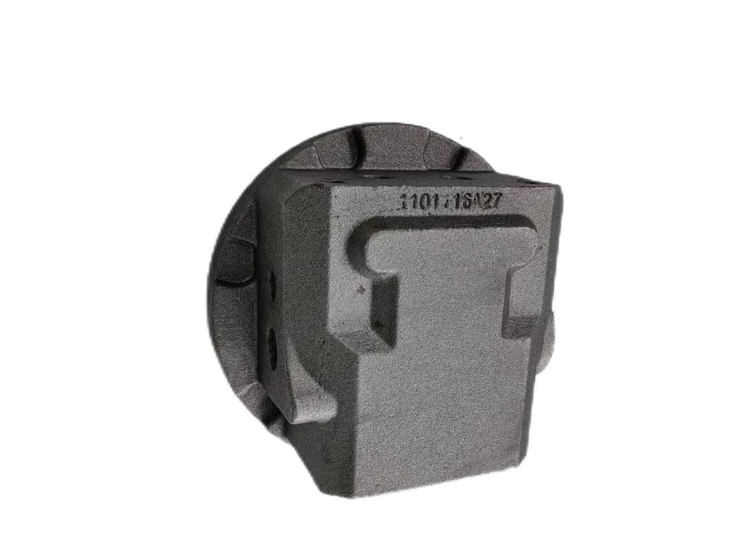 Değiştirilmiş Kabuk Kalıp Dökme Çelik Dökme Parçaları Motor Kapağı QT600-3