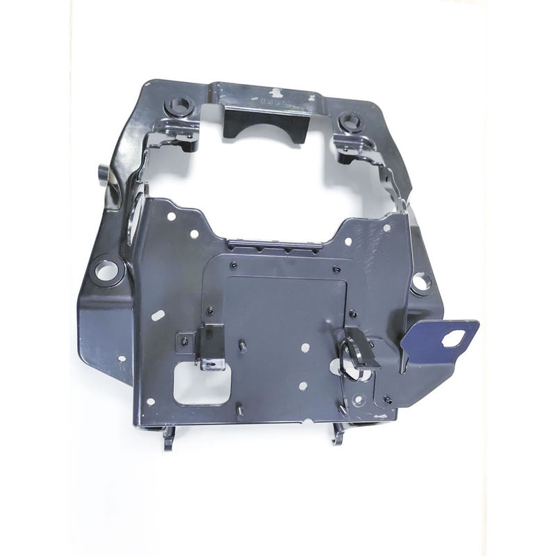 Toz kaplı alüminyum döküm parçaları motosiklet için yüksek basınçlı ön cam çerçevesi